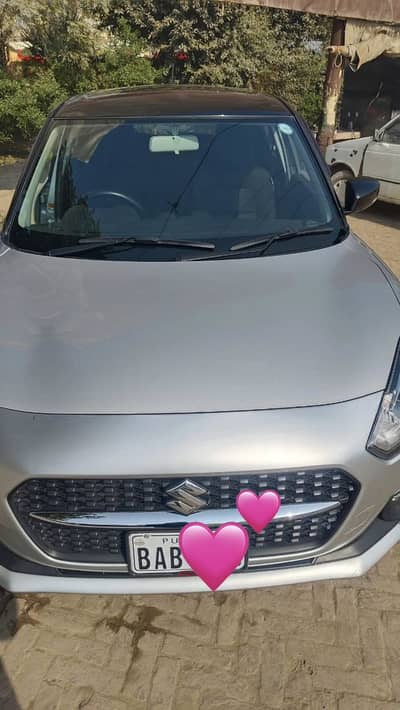 Suzuky swift glx tow ton sliver black
