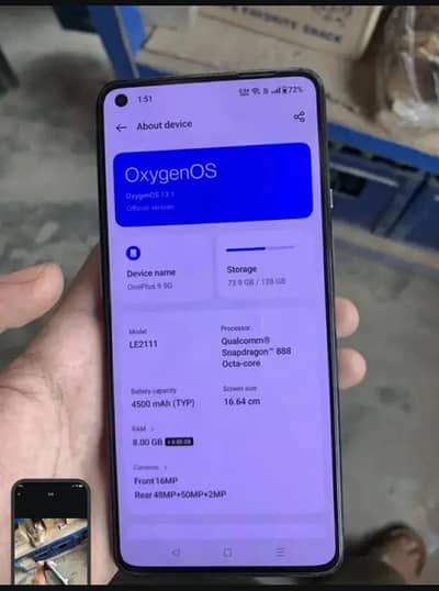 oneplus 9 hai 10 by 9 hai 1 line hai