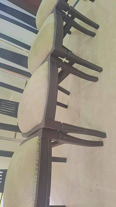 Dining Table with Six chair For sale