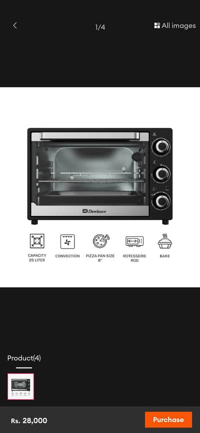 dawlance electric Owen 2515CR