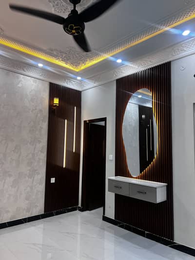 Grey Structure 10 Marla House For Sale In Canal Gardens Lahore
