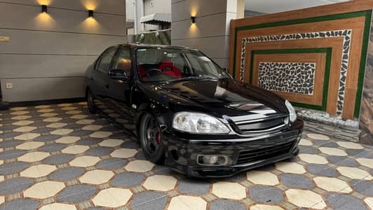 civic Ek with air suspension