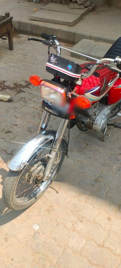 Honda 125 2009 model converted for sale