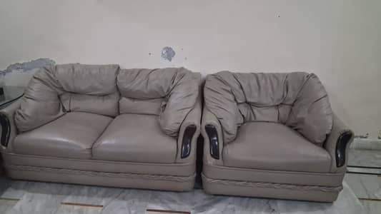 7 seater leather sofa set