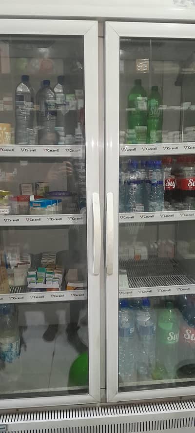 2 door caravel refrigerator