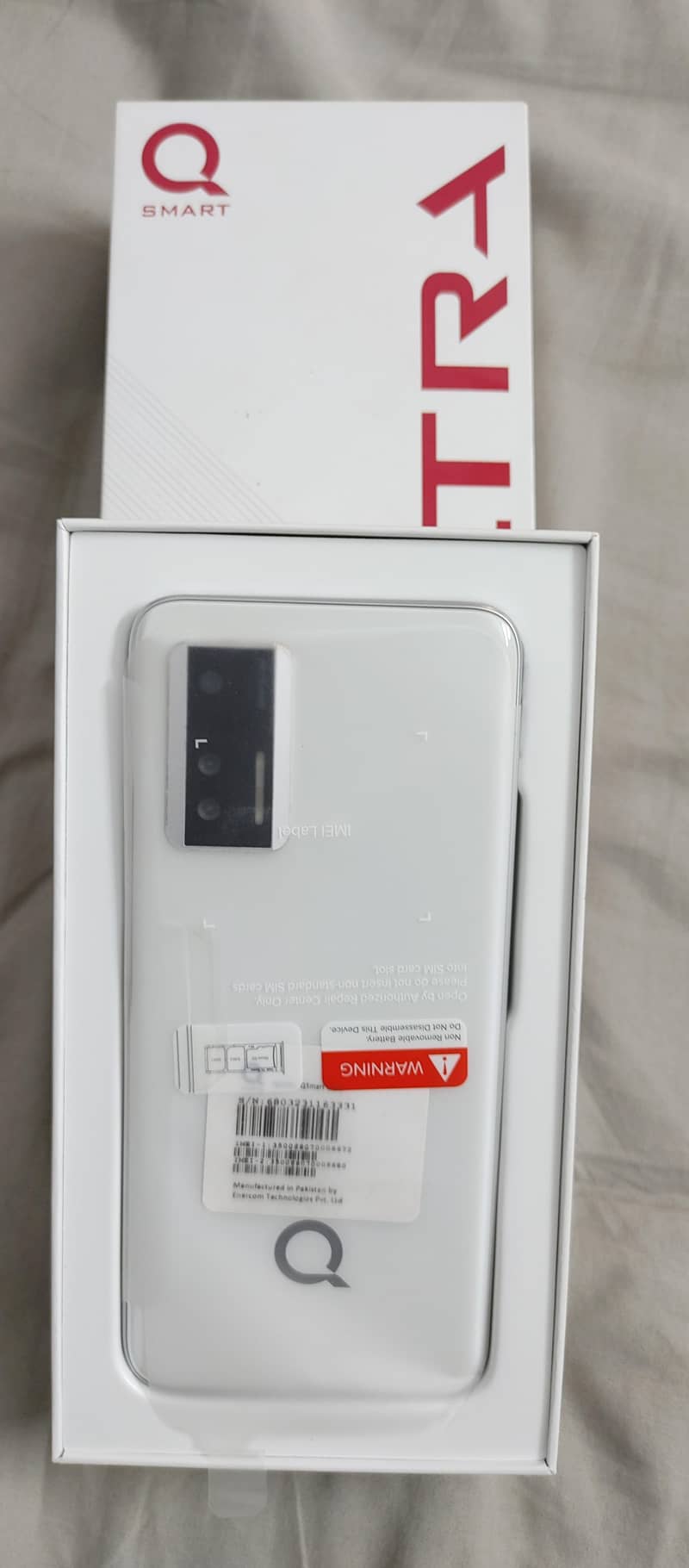 Qmobile Ultra Smart hd with box accessories (Read ad first carefully ...