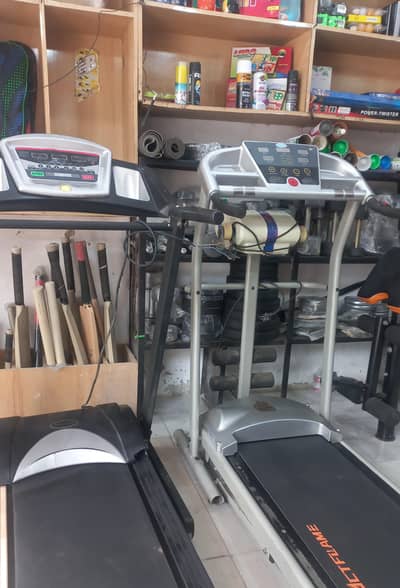 American Fitness auto treadmill electric exercise machine running walk