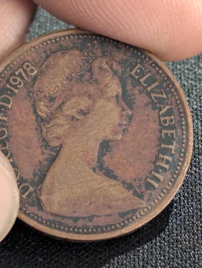 QUEEN ELIZABETH 2 NEW Pence 1978 Coin Rare