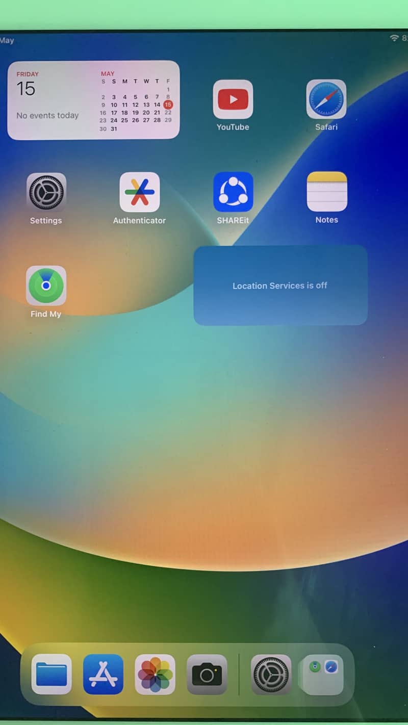 Ipad pro (9.7inch) 8