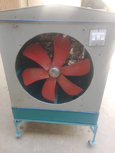 Room cooler with made up of steel with heavy duty copper moter