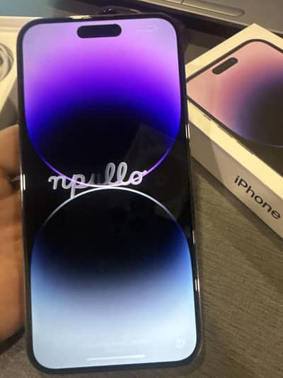 I phone 14 pro max 256 GB Non PTA