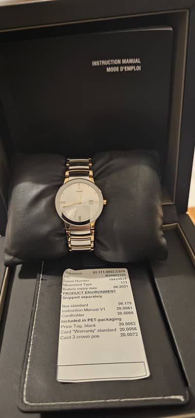 Rado Centrix Jubilé Ladies Watch – Mint Condition + Original Box | Ka
