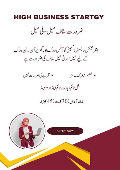 part time, full time, home based online job
