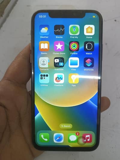 Iphone x 64gb face I'd OK fu non pta no exchange offers plz