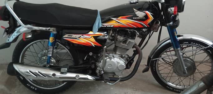 Honda CG 125 2021 model 10 by 10 condition