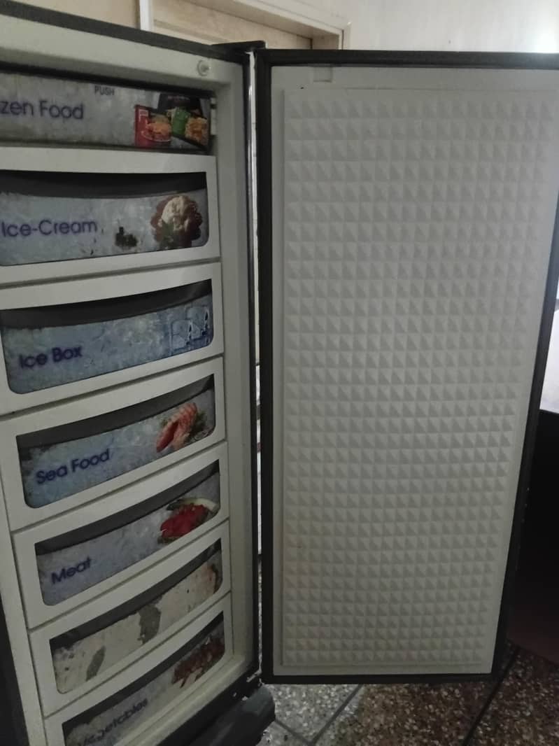 deep freeze vertically 0