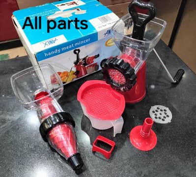 Anex -- juicer and meat mincer (two in one)