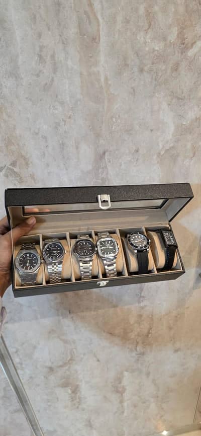 Pack Of 6 Premium Watches Collection With The Collection Box