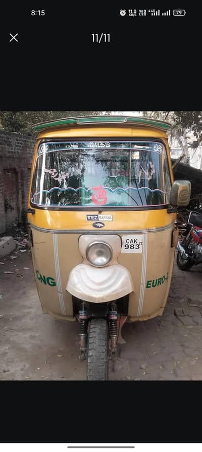 tez raftar six seater auto rikshaw for sale
