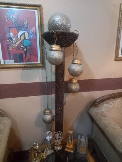 Beautiful colour full floor lamp for sale. .