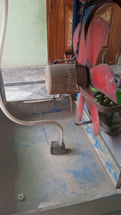 10/8 full size fan. body. mini motr pump. side fream