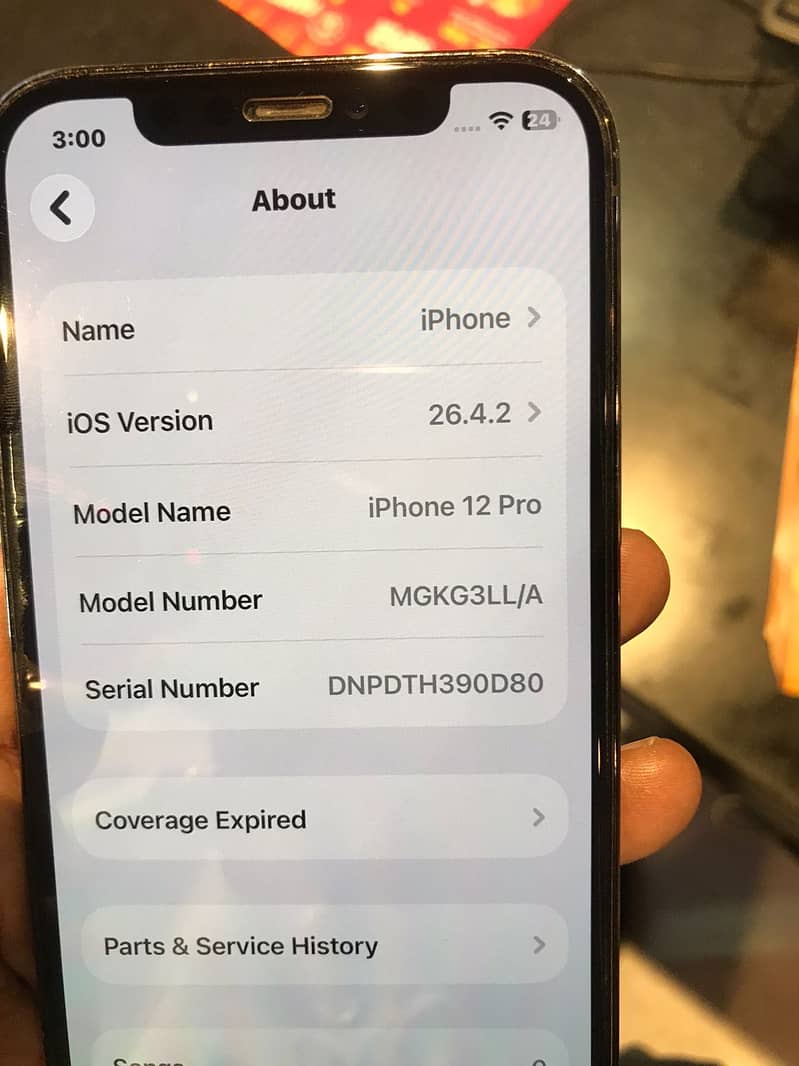 Iphone 12pro 128 5