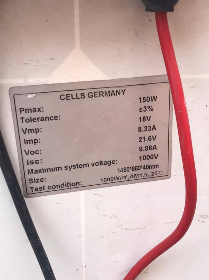 used solar panel 0