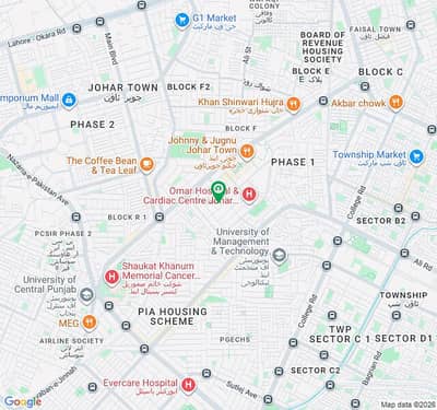 Reserve A Centrally Located Facing Park Residential Plot In Johar Town Phase 1 - Block D2