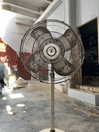 Electric stand fan