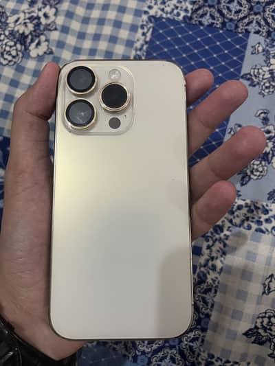 iPhone 14pro Jv 128gb golden colour