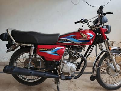 Honda cg 125 2023 mode 2024 register l for  Urgent sale