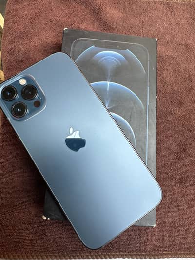 iPhone 12 Pro Max dual pta water pack 128gb 84health with original box