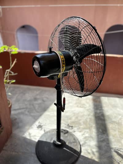 Solar DC stand fan