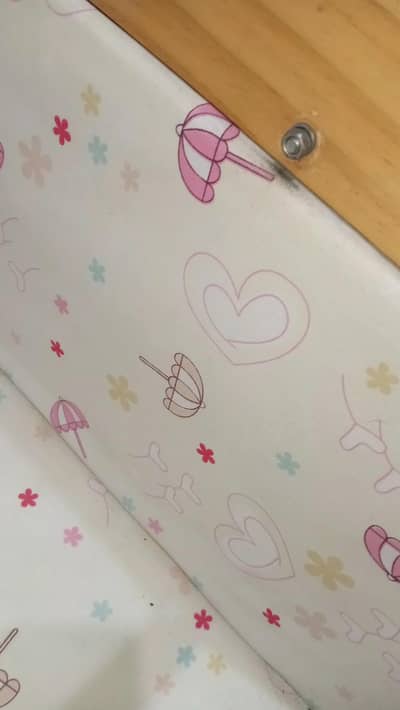 Baby wooden cirb swing cart bed cradle