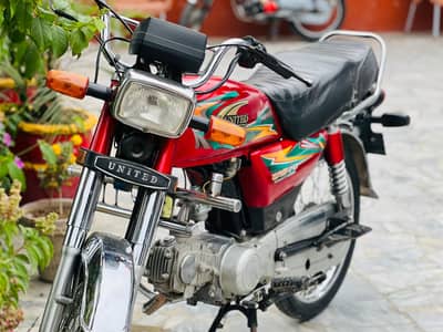 united motorcycle 70cc