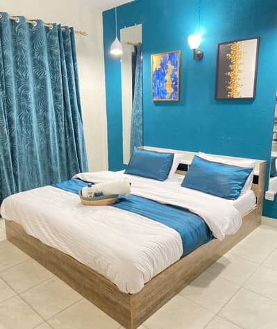 Per day two bedroom available for rent in elysuim Islamabad
