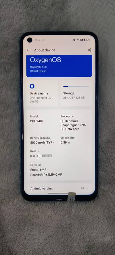 OnePlus Nord CE 2 Lite 5G