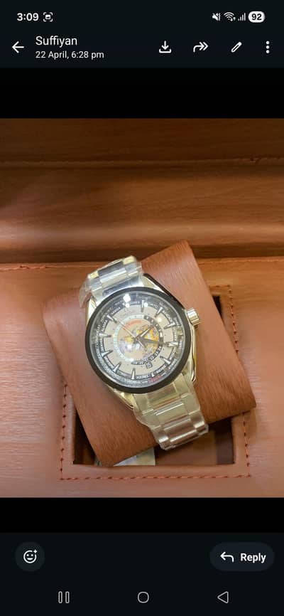 OMEGA Seamaster Edition- Automatic/Full Stainless Steel/Transparent B