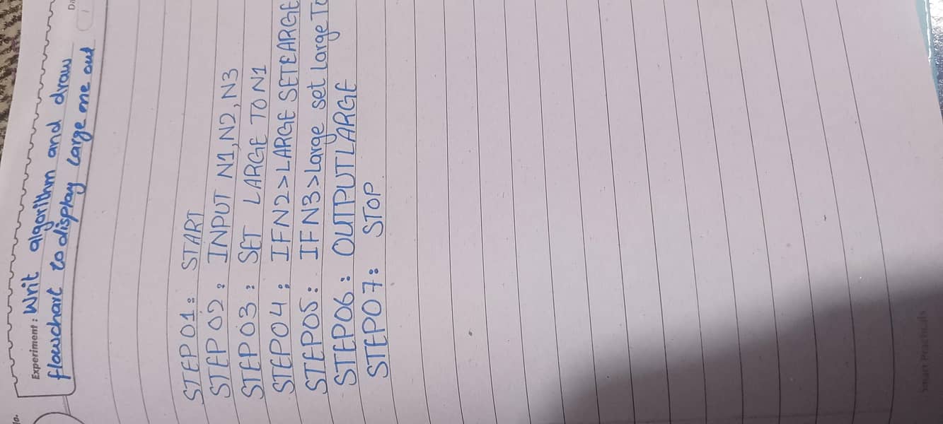 computer class 10 practical book handwritten 3