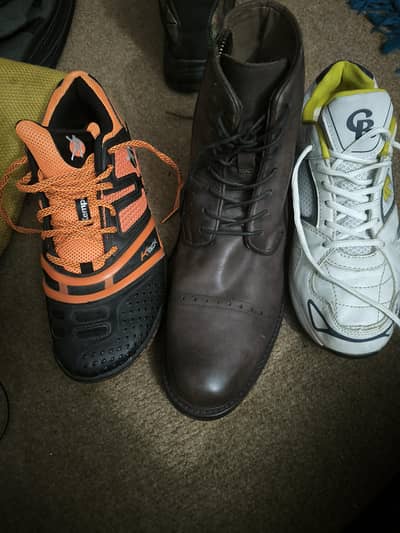 pedal badminton shoe ,cricket shoe and boots