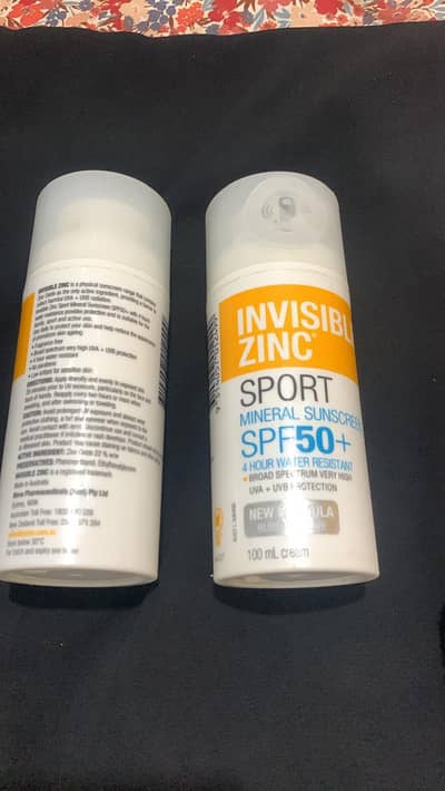 Invincible Zinc Sports Mineral Sunblock