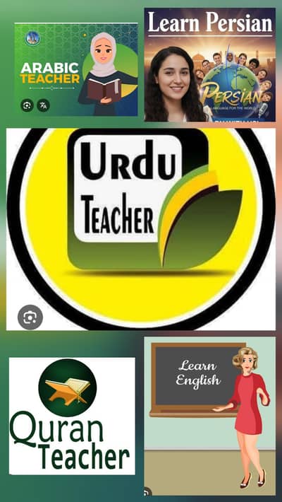 English Persian Urdu Arabic and Quran classes online