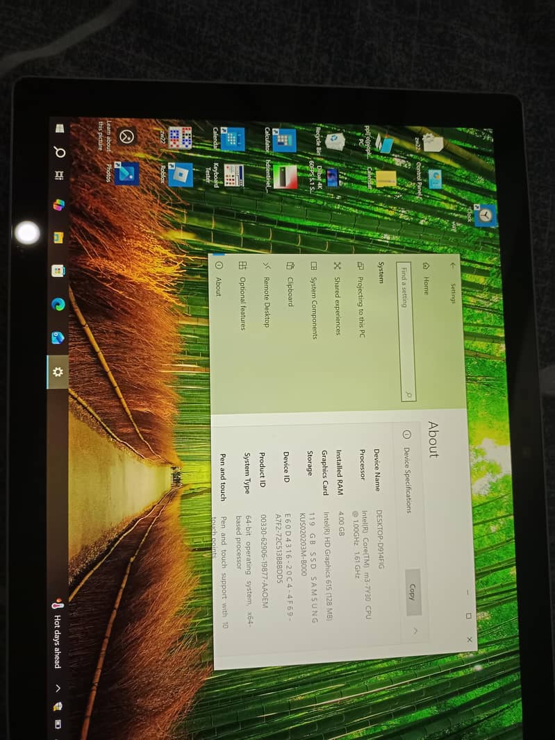 Surface pro tablet 1