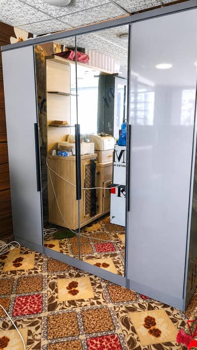 BRIDAL GLASS DOOR,WOOD WARDROBE,BEDROOM SET
