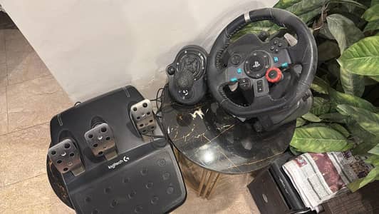 Logitech G29 steering wheel with H shifter