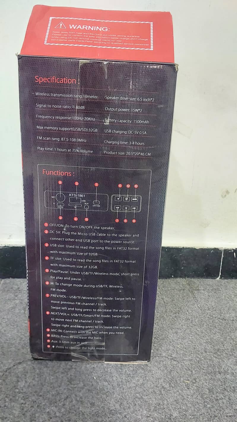 Wireless speaker 4