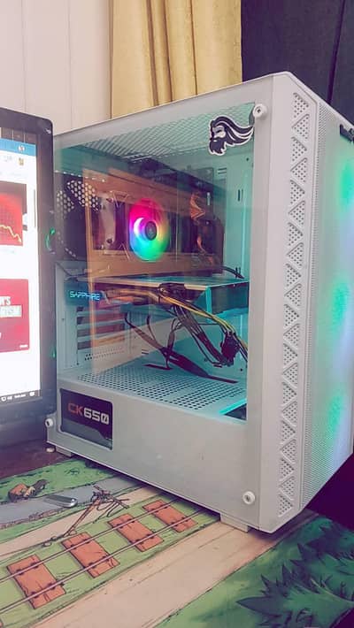 Gaming PC For Sale i3 8100+AMD RX 590 GME 8GB