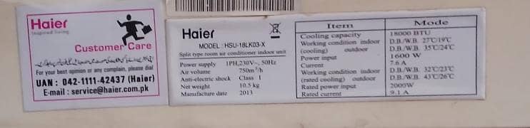 Haier 1