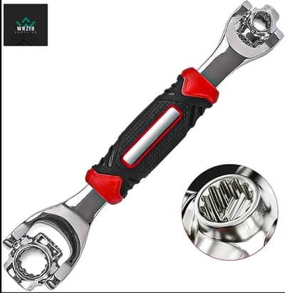 52 in 1 Ratchet Socket Wrench Red Black