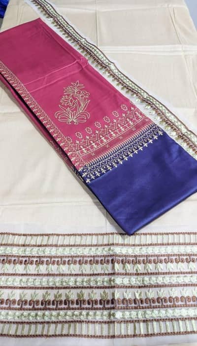 New Embroidered Lawn 3-Piece Suit (Zarpash)
